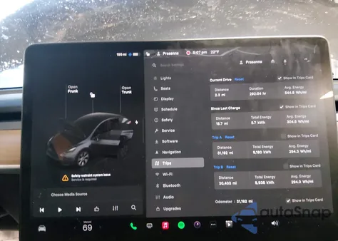 2022 Tesla Model Y Long Range Dual Motor All-Wheel Drive from USA, damaged, VIN 7SAYGAEE3NF468292